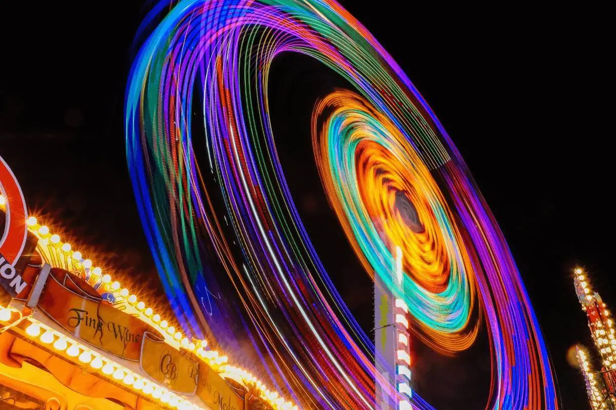glowing wheel